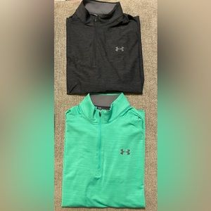 Under Armour Half Zips - Medium